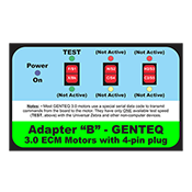 Mars 08556 - ADPTR B -GENTEQ 3.0 ECM'S