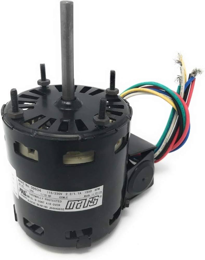 Mars 09934 - 1/15HP 115/230V 3.3 MCQWAY REP