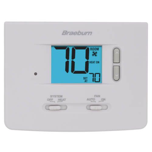 Braeburn 1025NC - Single-Stage Heat Only Thermostat
