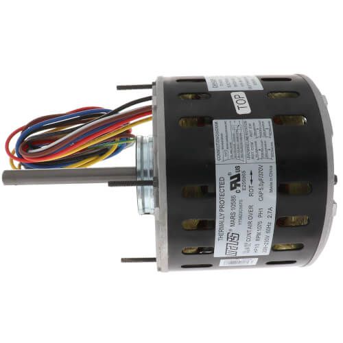 MARS 10586 - 5.5" 3 Speed Direct Drive Furnace Blower Motor (1/3 HP, 208-230V, 1075 RPM)