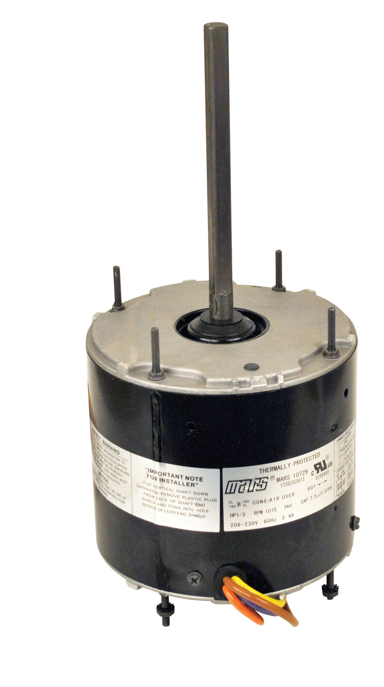 Mars 10746 - 1/2HP 208-230V 825RPM COND MTR