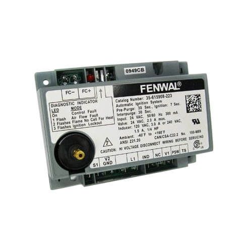 Lennox 10J58 - T6-2102, 24 VAC Microprocessor Based Direct Spark Ignition Control with Combustion Blower Relay