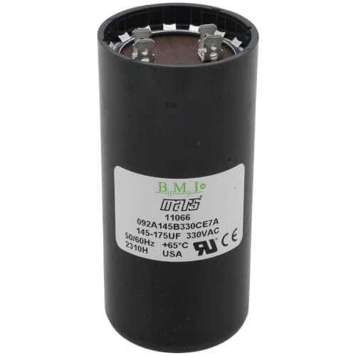 Mars 11066 - 145-175 MFD Round Start Capacitor (330V)