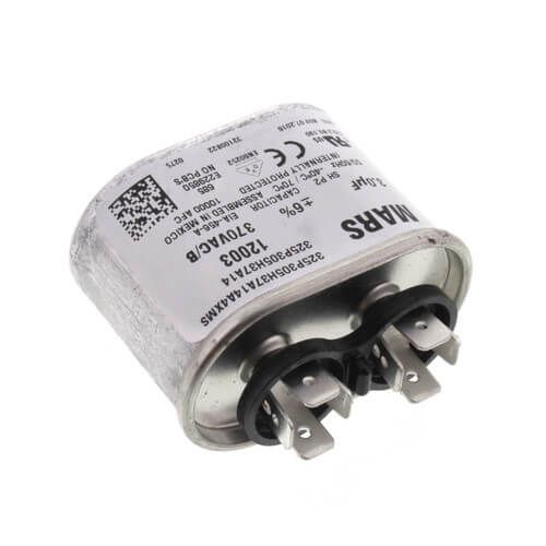 MARS 12003 - 3 MFD Oval Run Capacitor (370V)