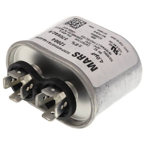 Mars 12004 - 4 MFD Oval Run Capacitor (370V)