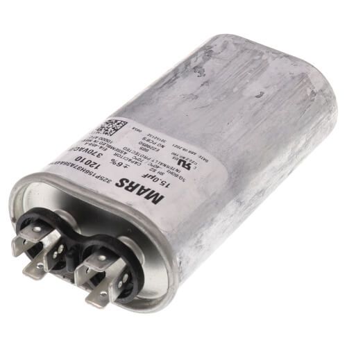 Mars 12010 - 15 MFD Oval Run Capacitor (370V)