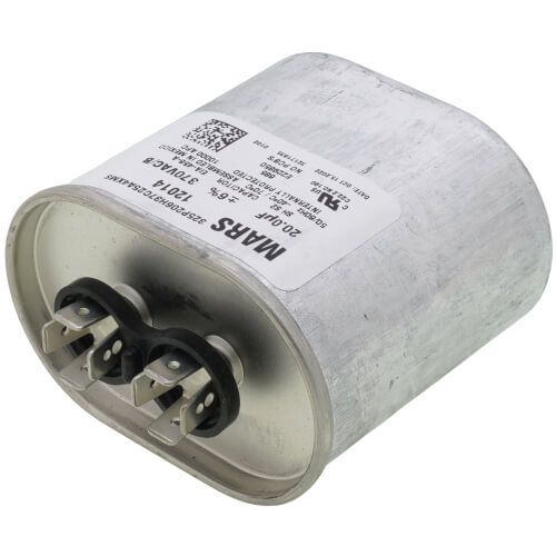 Mars 12014 - 20 MFD Oval Run Capacitor (370V)
