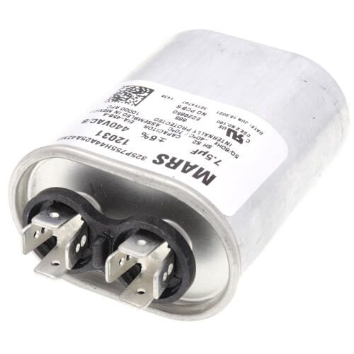 Mars 12031 - 7.5 MFD Oval Run Capacitor (440V)