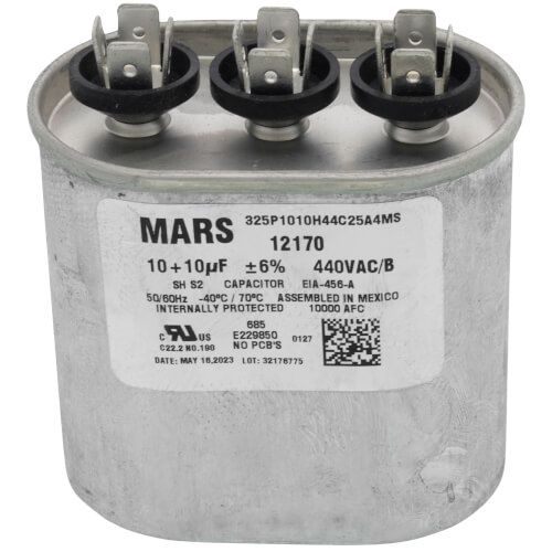 Mars 12170 - 10/10 MFD 440/370V OVAL