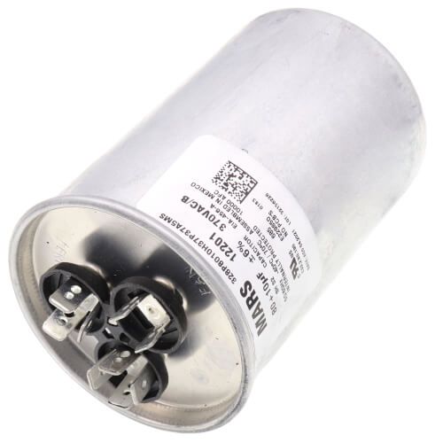 Mars 12201 - 80/10 MFD Dual Section Motor Run Capacitors (370V)