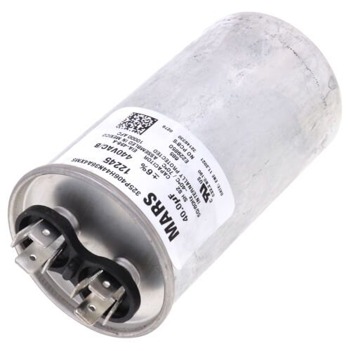 Mars 12245 - 40 MFD Round Run Capacitor (440V)