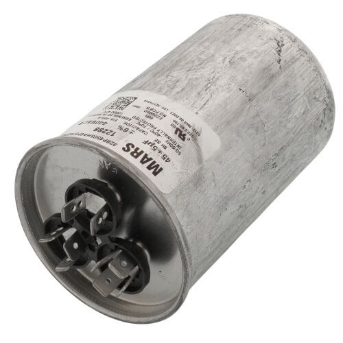 Mars 12288 - 45/5 MFD Round Run Capacitor (440V)