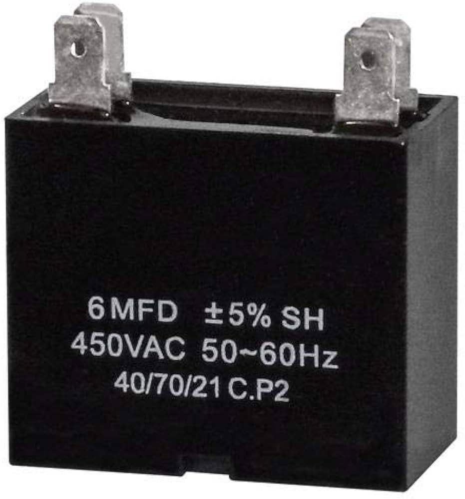 Mars 12390 - 6 MFD X 450V MINI SPLIT CAP