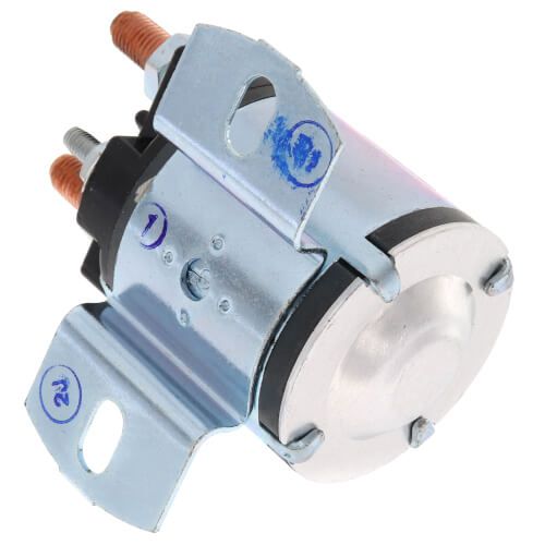 White Rodgers 124-114111 - Solenoid w/ Continuous Duty, Normally Open Continuous Contact Rating 100 Amps (24 VDC Isolated Coil)