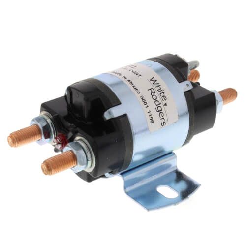 White Rodgers 124-317111 - Solenoid, SPDT (36 VDC Isolated Coil), Continuous Duty, Contact Rating 100 Amps, Inrush 400 Amps