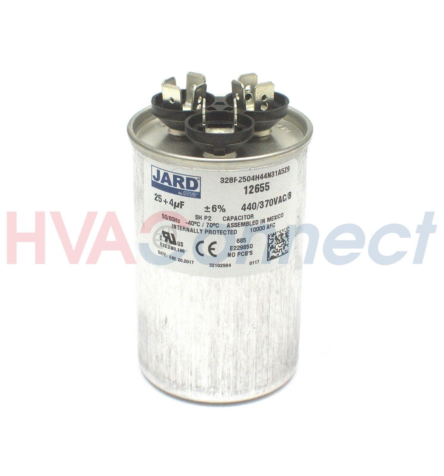 Jard 12655 - 25/4 MFD 440V ROUND