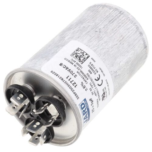 Jard 12711 - 25/3 MFD Round Run Capacitor (370V)