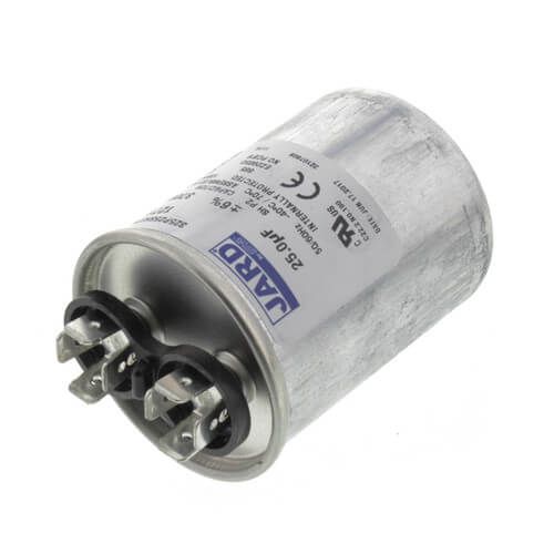 Jard 12715 - 25 MFD Round Run Capacitor (370V)