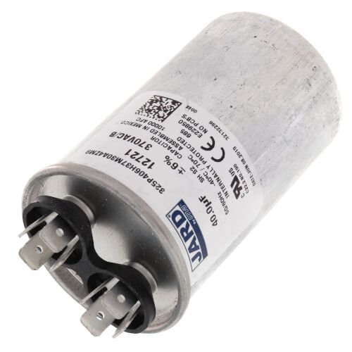Jard 12721 - 40 MFD Round Run Capacitor (370V)