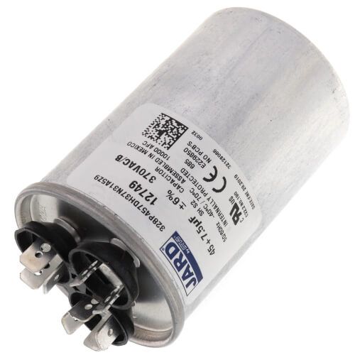 Jard 12749 - 45/7.5 MFD Round Run Capacitor (370V)