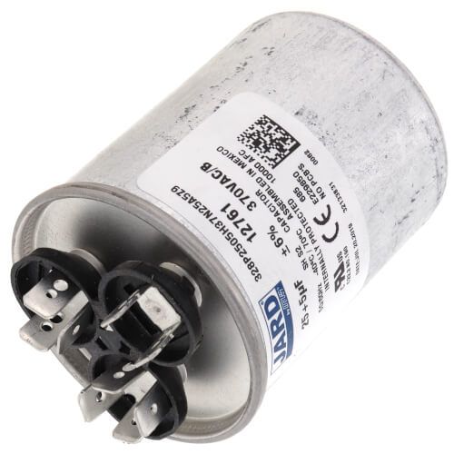 Jard 12761 - 25/5 MFD Round Run Capacitor (370V)