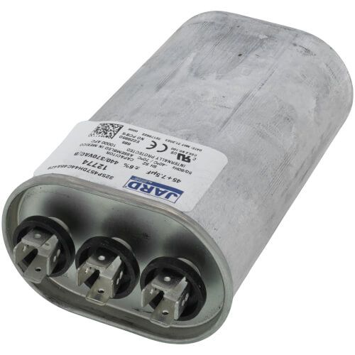 Jard 12774 - 45/7.5 MFD Oval Run Capacitor (440/370V)