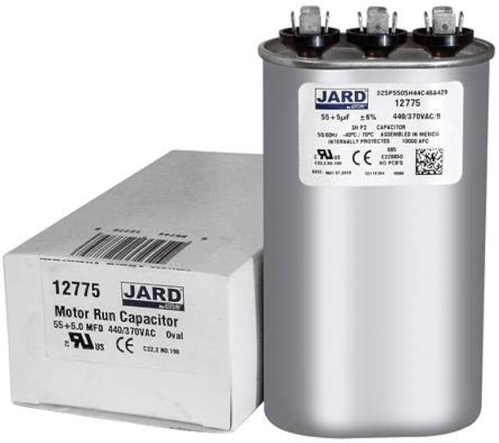 Jard 12775 - 55/5 MFD 440V Oval