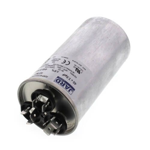 Jard 12787 - 40/7.5 MFD Round Run Capacitor (440V)