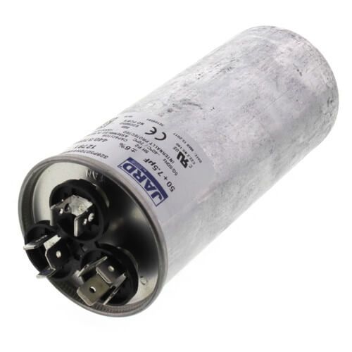Jard 12791 - 50/7.5 MFD Round Run Capacitor (440V)