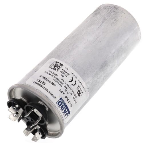 Jard 12793 - 55/7.5 MFD Round Run Capacitor (440/370V)