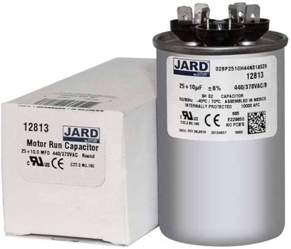 Jard 12813 - 25/10 MFD 440V ROUND
