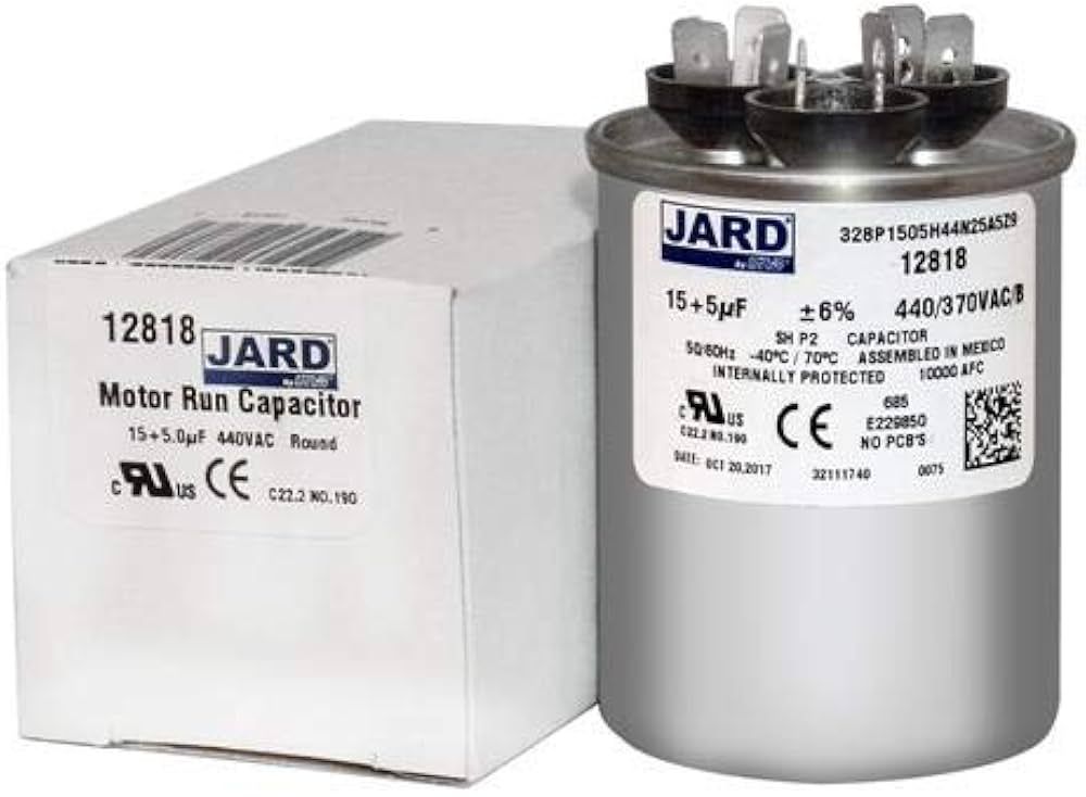 Jard 12818 - 15/5 MFD 440V ROUND