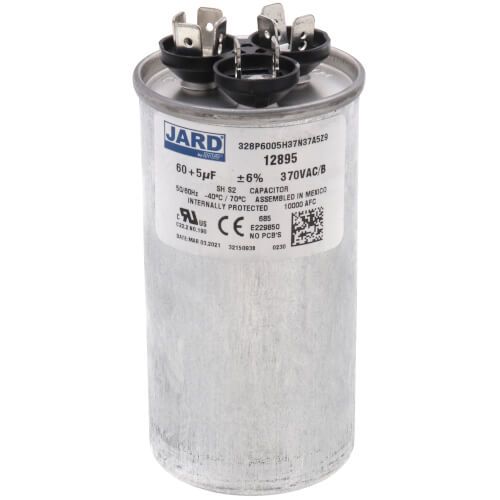 Jard 12895 - 60/5 MFD 370V ROUND