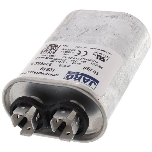 Jard 12910 - 15 MFD Oval Run Capacitor (370V)