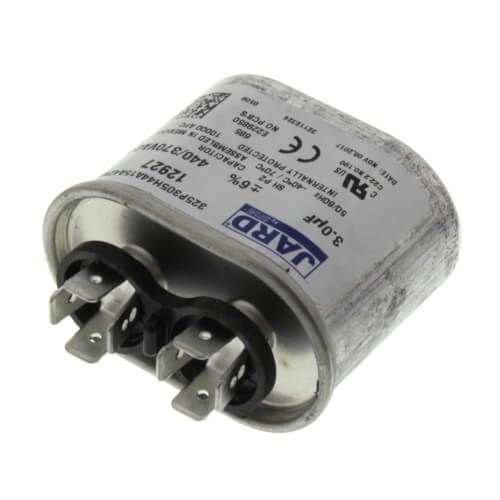 Jard 12927 - 3 MFD Oval Run Capacitor (440V)