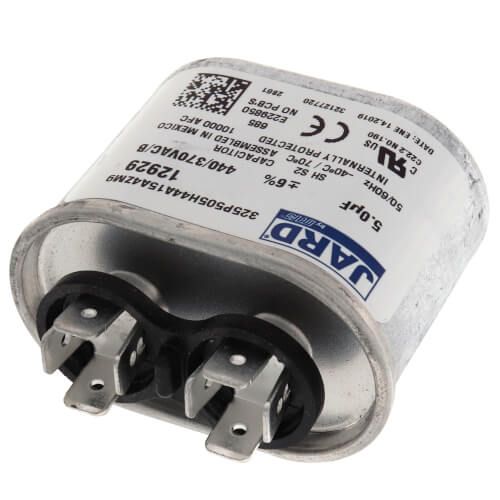 Jard 12929 - 5 MFD Oval Run Capacitor (440V)