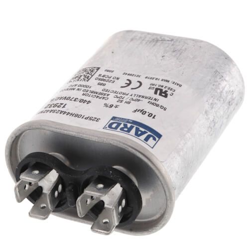 Jard 12932 - 10 MFD Oval Run Capacitor (440V)