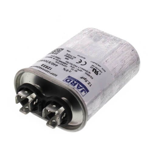 Jard 12933 - 12.5 MFD Oval Run Capacitor (440V)