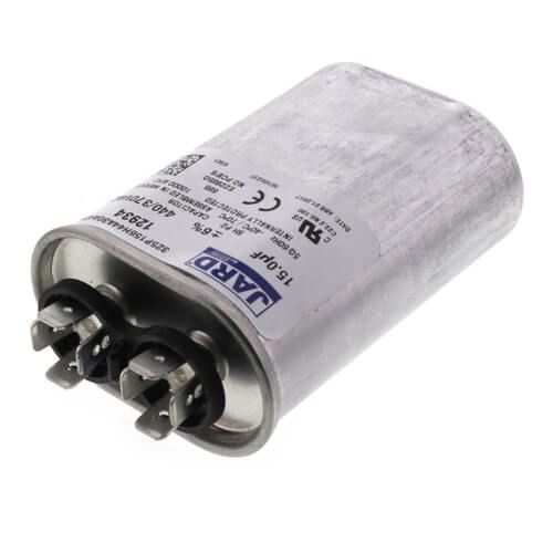 Jard 12934 - 15 MFD Oval Run Capacitor (440V)