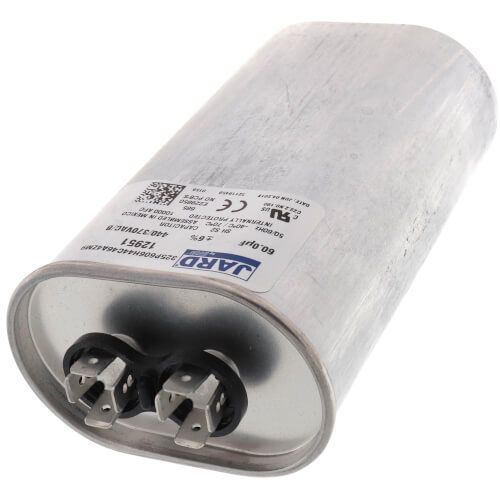 Jard 12951 - 60 MFD Oval Run Capacitor (440V)