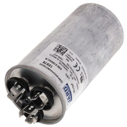 Jard 12978 - 40/3 MFD Round Run Capacitor (440V)