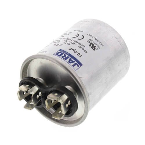 Jard 12998 - 10 MFD Round Run Capacitor (370V)