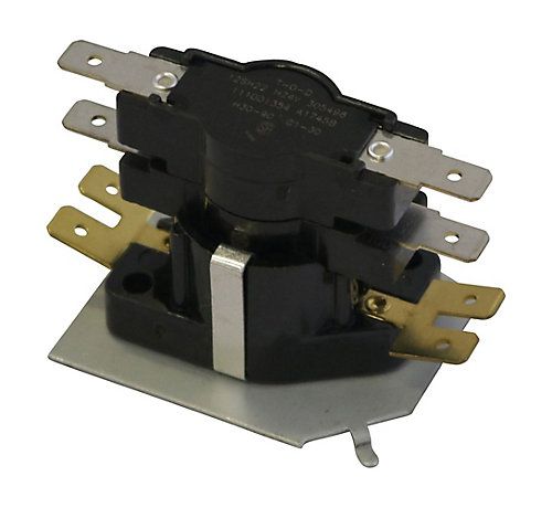 Lennox 12J16 (104284-01) - hermal Sequencer Relay, DPDT N.O., ON 30-90 Sec, OFF 1-30 Sec, 24 Volts
