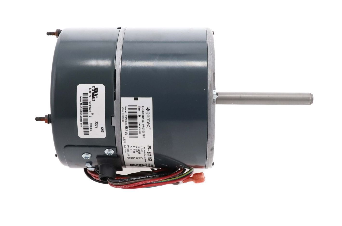 Lennox 12U70 - ( 103687-02 ) Condenser Fan Motor, ECM, 1/3 HP, Variable Speed, 208/230V-1Ph