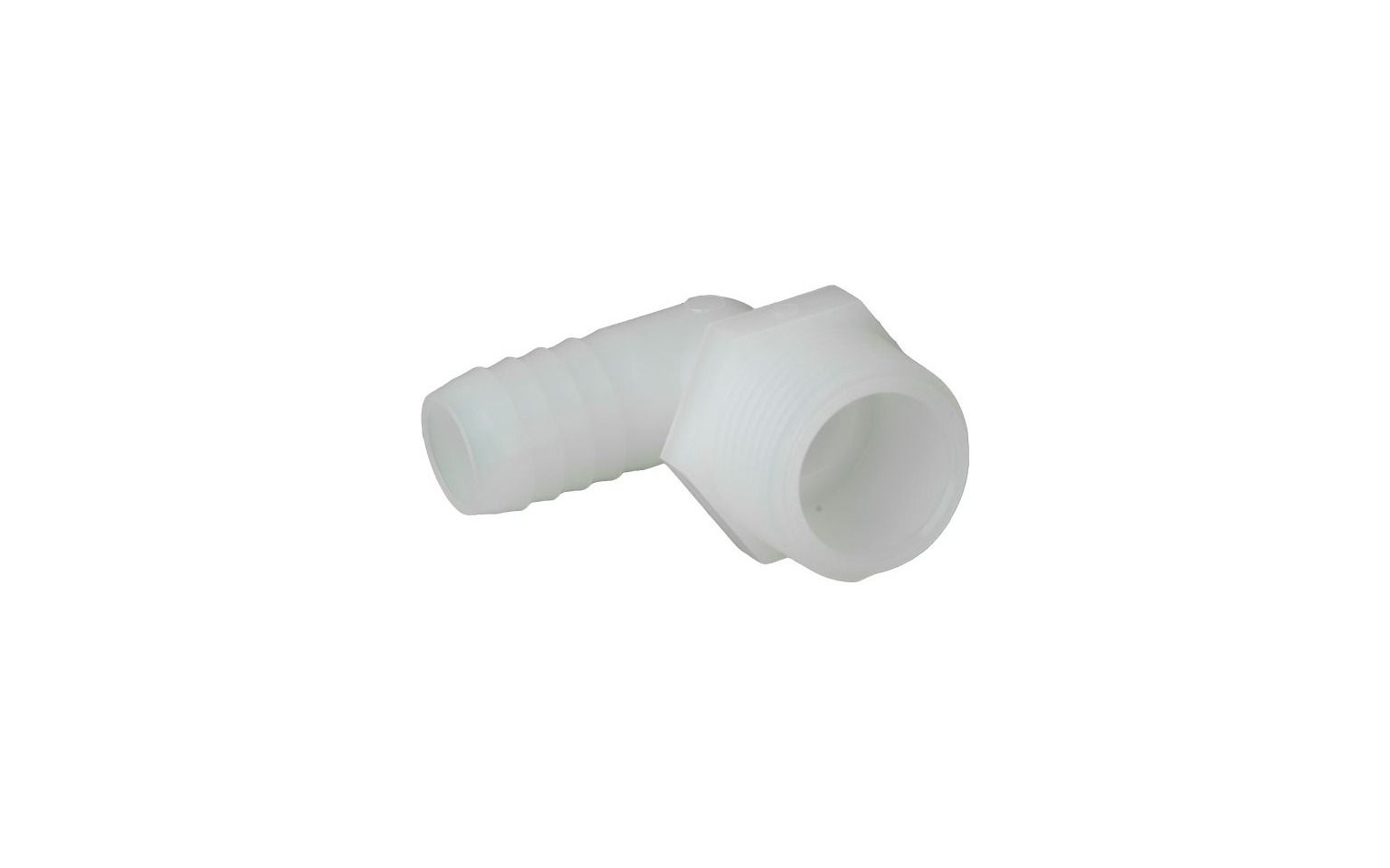 Lennox  12Y26 - DiversiTech 701-028, Nylon Adapter Elbow, 5/8 x 3/4", Barb x MPT, 2/Pack
