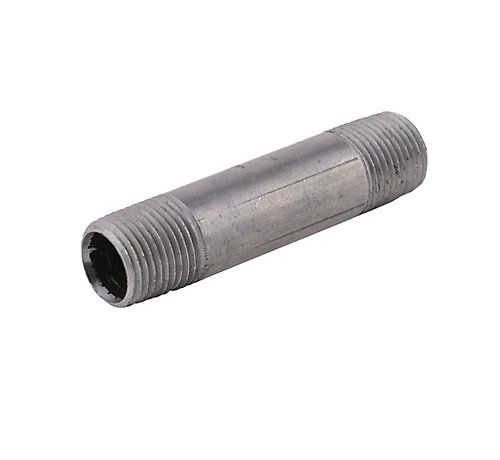 Lennox 12Y91 - Black Iron Pipe Nipple, 1/2 x 3-1/2"