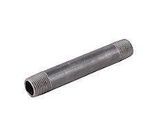 Lennox 12Y94 - Black Iron Pipe Nipple, 1/2 x 5"