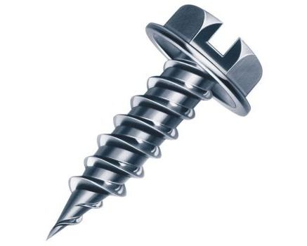 Lennox 13P16 – Malco HW8X3/4ZT Zip-In Self-Piercing Sheet Metal Screws, #8 x 3/4 Inch, Hex Washer Head, 1,000 Count Tub, HVAC Installation Fasteners
