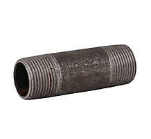 Lennox 13Y06 - Black Iron Pipe Nipple, 3/4 x 3"