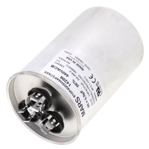 MARS 14286 - 40/5 MFD Round Run Capacitor (440/370V)